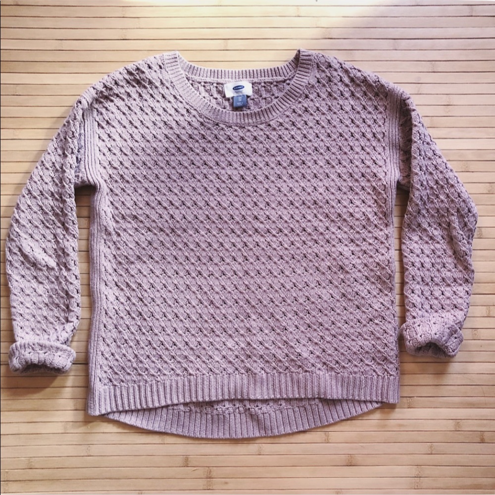 Lilac knit sweater